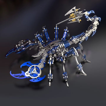 Steampunk Scorpion 3D Metal Puzzle Kit