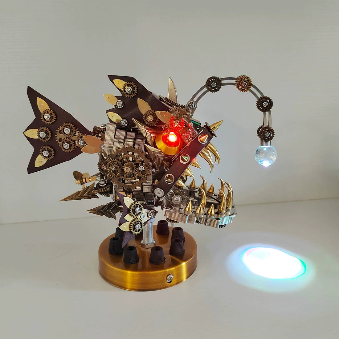 Deep Sea Diver - Steampunk Anglerfish 3D Metal Puzzle