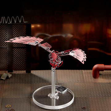 Flaming Wings - Mechanical Ornithopter 3D Metal Puzzle